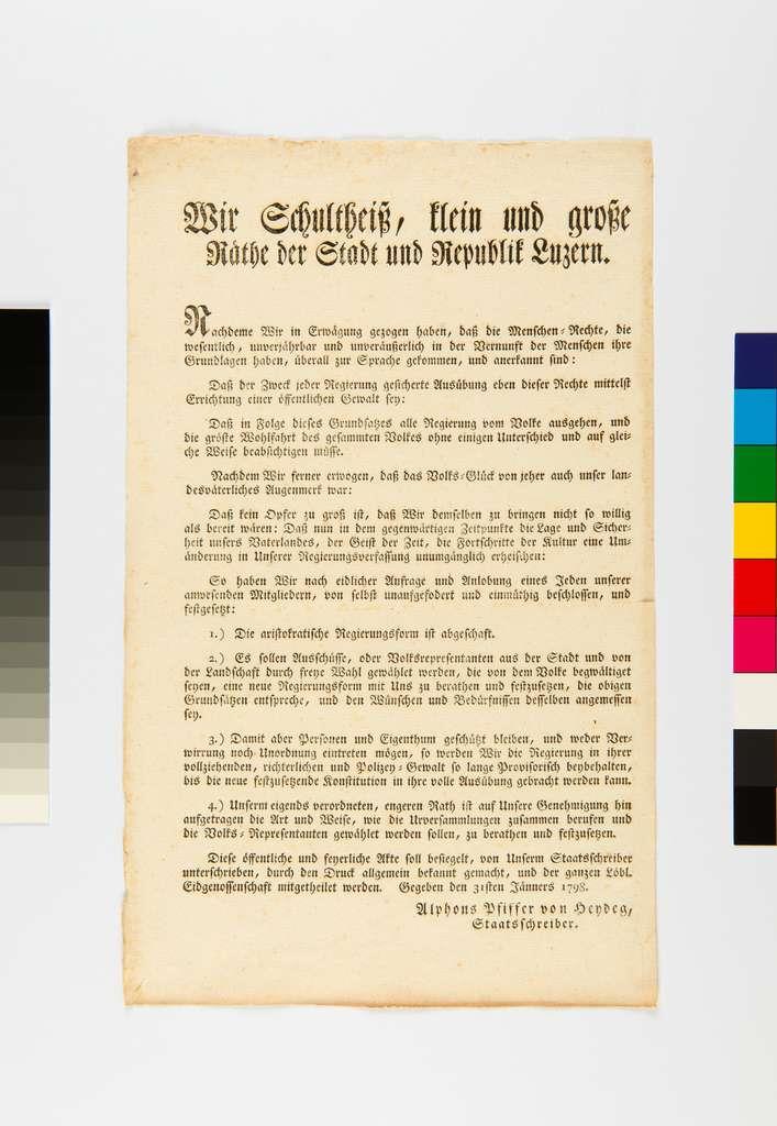 Staatsarchiv Luzern - Bilderschatz